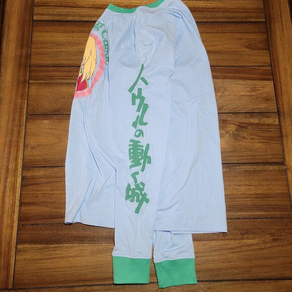 Howl's Moving Castle Circular Howl Portrait LS Tee - BoxLunch Exclusive - Small - Picture 4 of 7